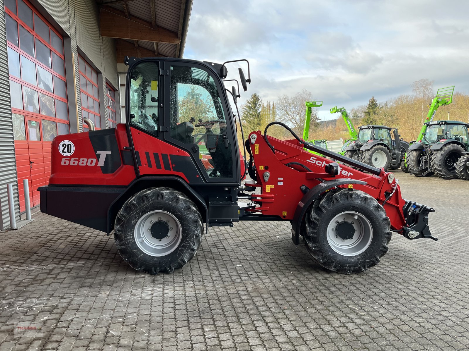 Teleradlader a típus Schäffer 6680T, Neumaschine ekkor: Mainburg/Wambach (Kép 18)