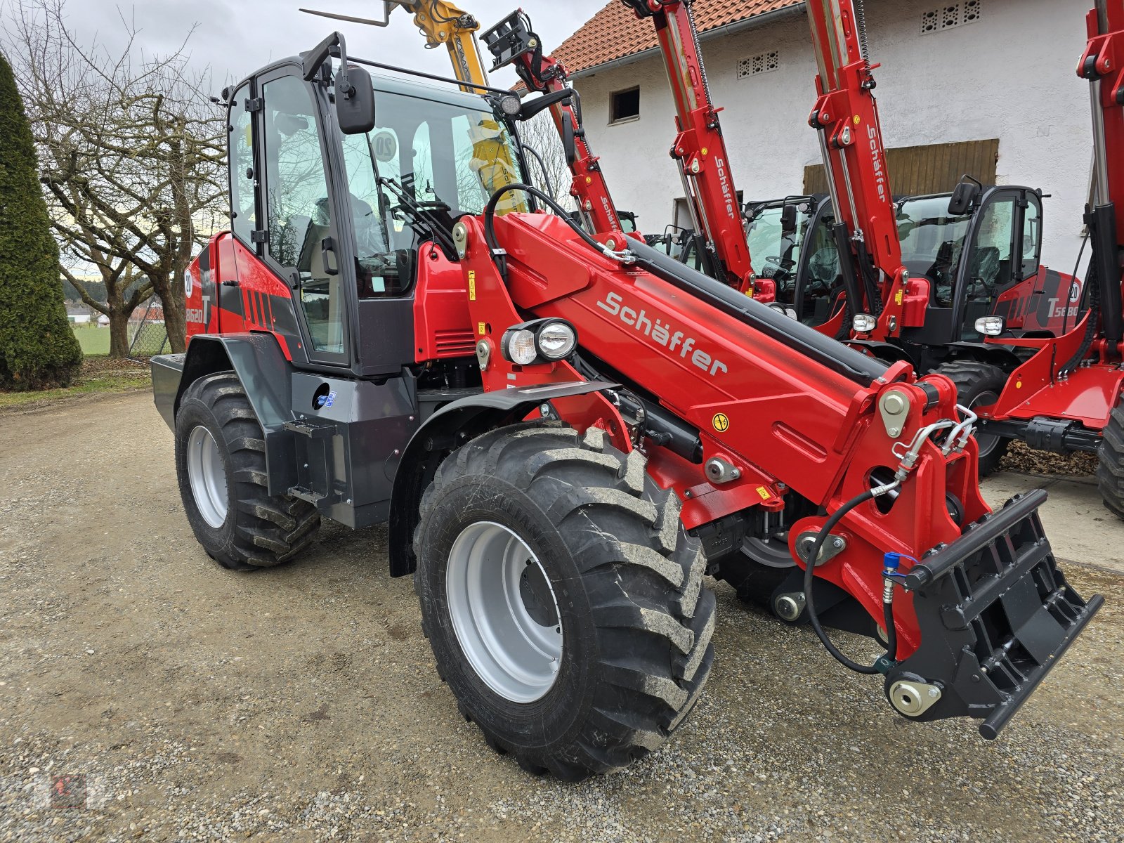 Teleradlader van het type Schäffer 8620 T - 2, Neumaschine in Gerolsbach (Foto 8)