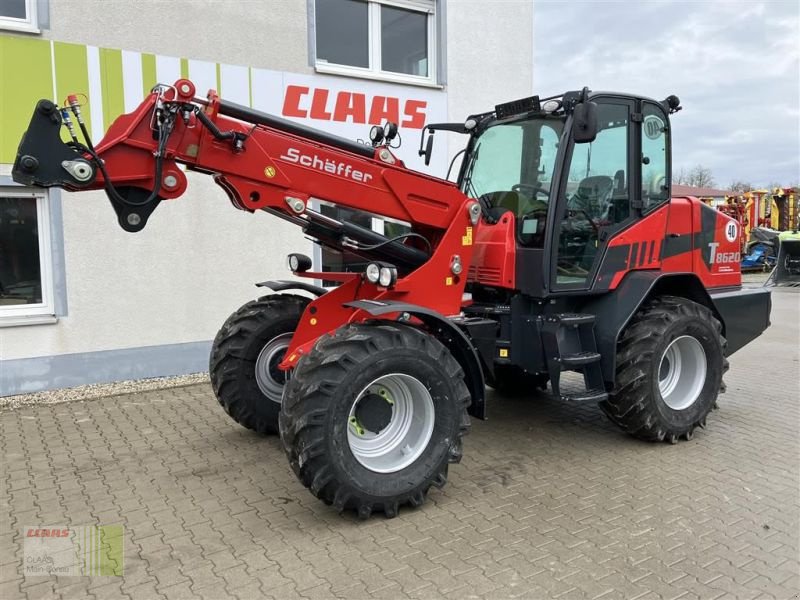 Teleradlader van het type Schäffer 8620 T-2, Neumaschine in Werneck (Foto 1)