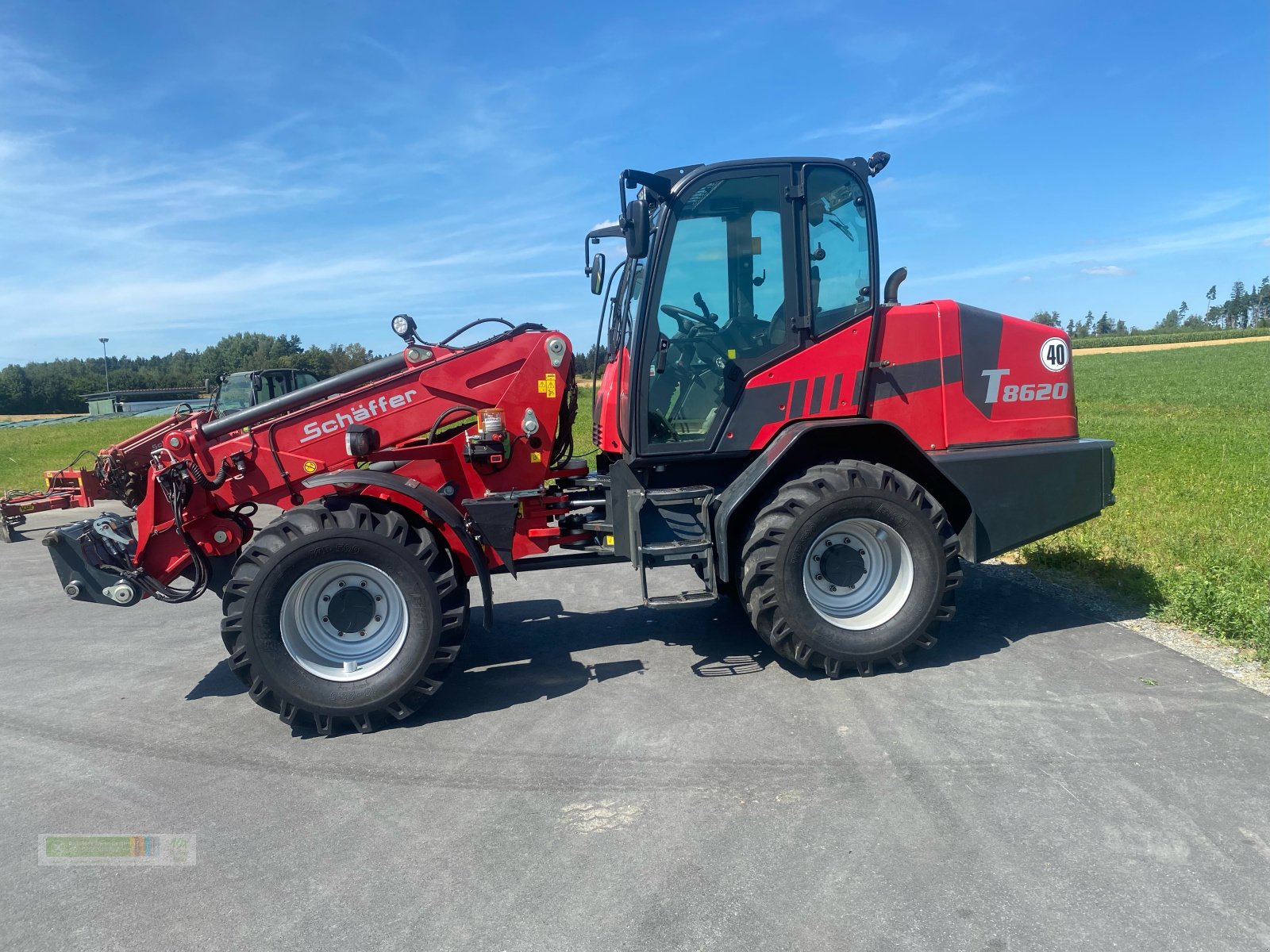 Teleradlader del tipo Schäffer 8620 T, Gebrauchtmaschine en Tirschenreuth (Imagen 2)