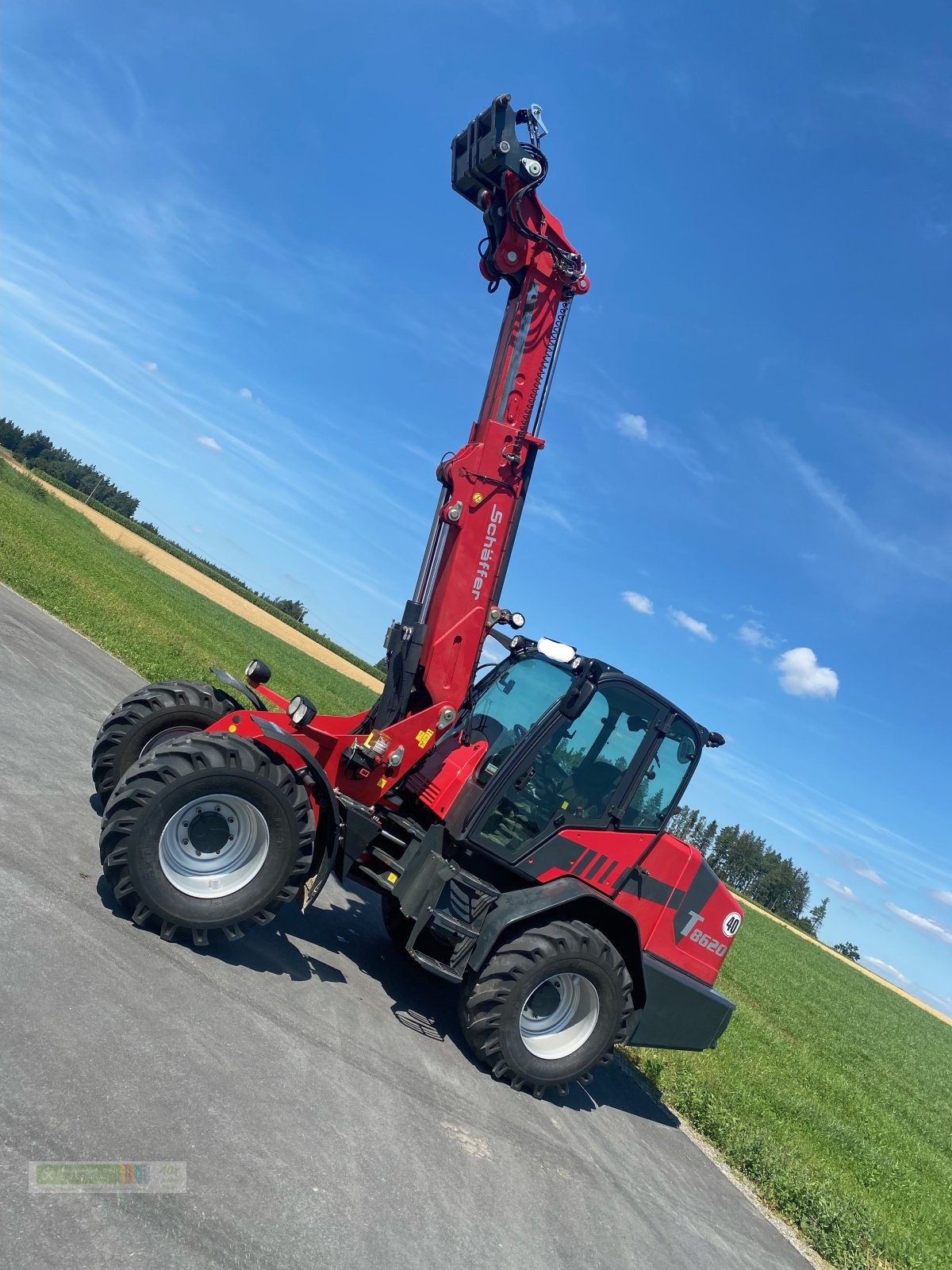 Teleradlader typu Schäffer 8620 T, Gebrauchtmaschine w Tirschenreuth (Zdjęcie 4)