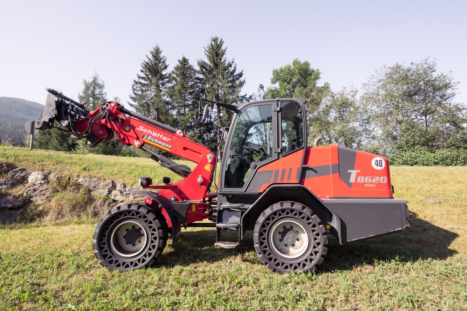 Teleradlader типа Schäffer 8620 T, Gebrauchtmaschine в Teufenbach-Katsch (Фотография 4)