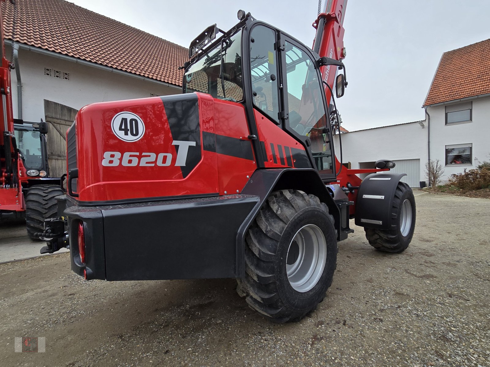 Teleradlader van het type Schäffer 8620T-2, Neumaschine in Gerolsbach (Foto 2)