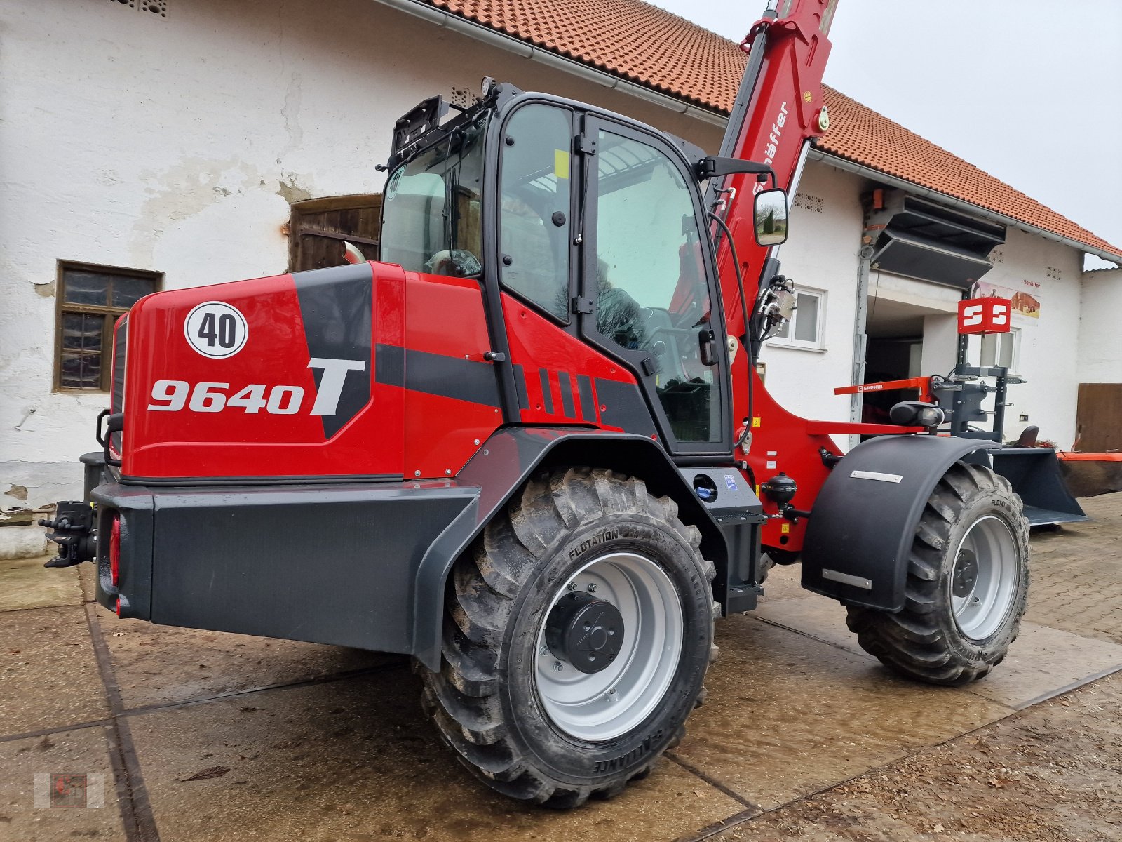 Teleradlader typu Schäffer 9640 T, Neumaschine v Gerolsbach (Obrázok 2)