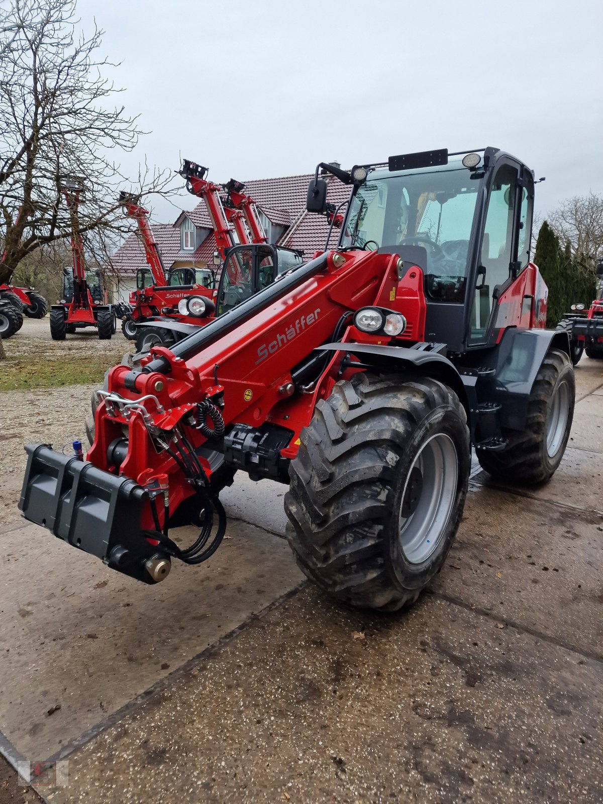 Teleradlader typu Schäffer 9640 T, Neumaschine w Gerolsbach (Zdjęcie 7)