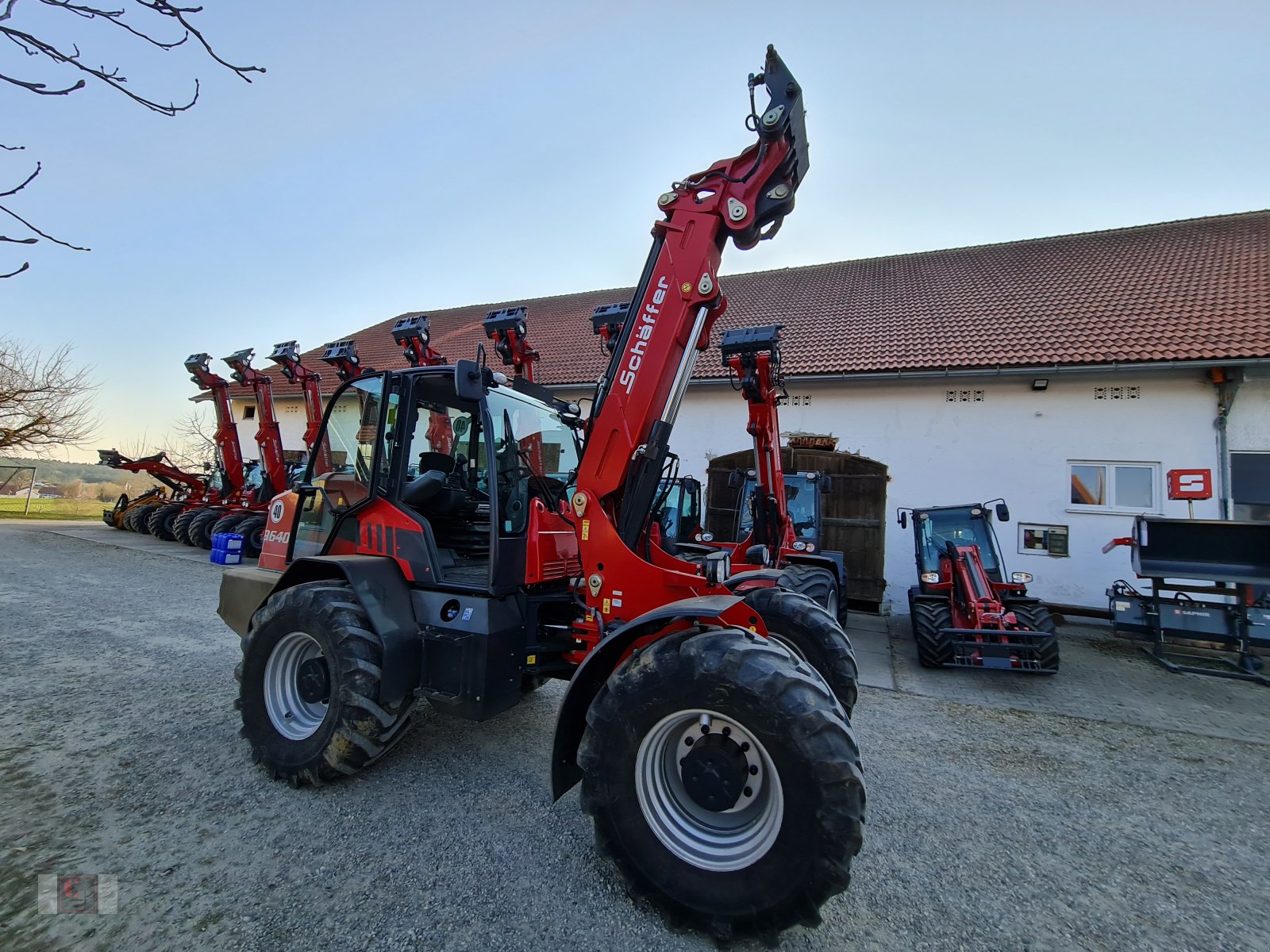 Teleradlader van het type Schäffer 9640T, Gebrauchtmaschine in Gerolsbach (Foto 3)