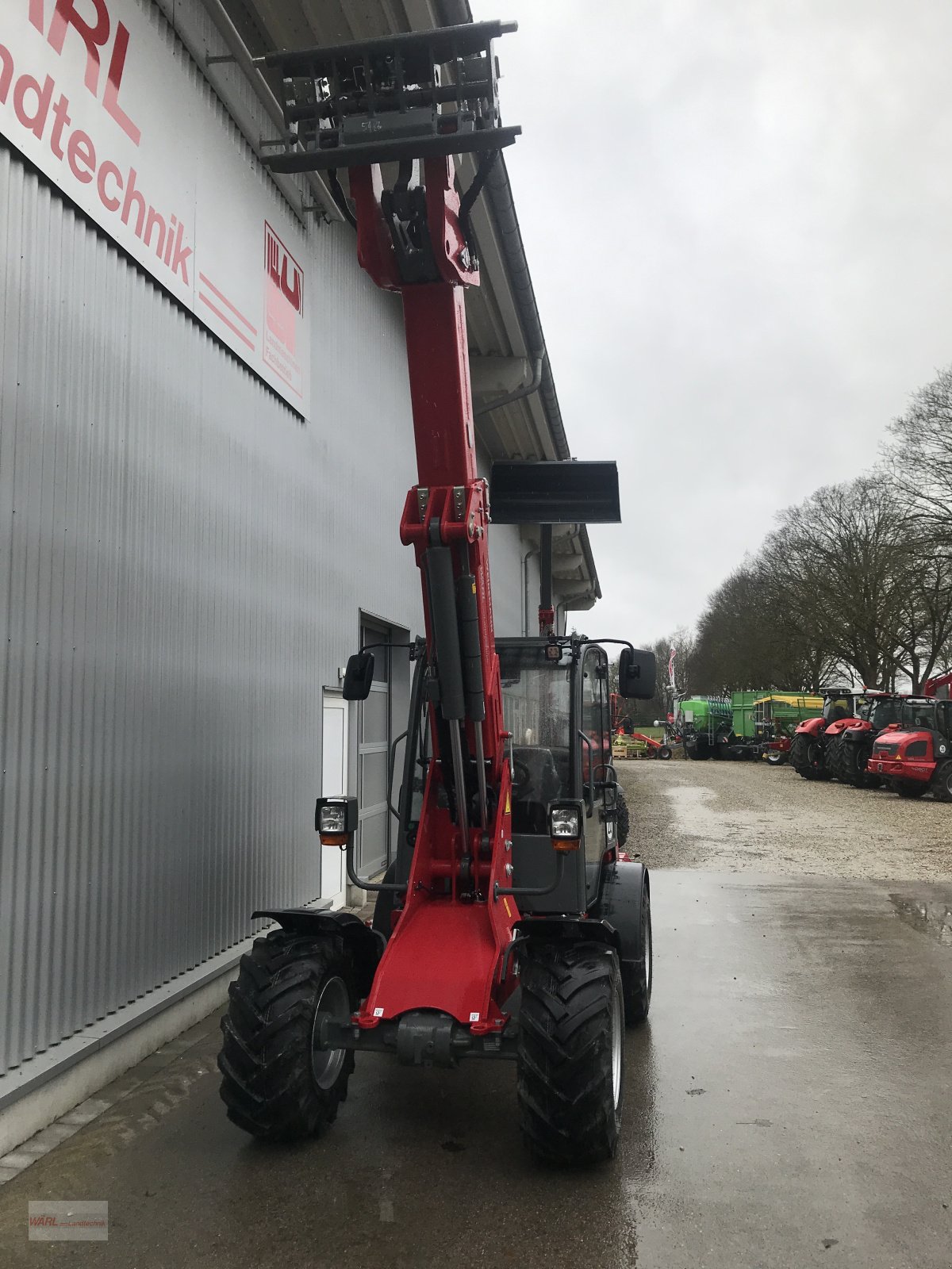 Teleradlader typu Weidemann  2080 LPT, Neumaschine w Mitterscheyern (Zdjęcie 5)