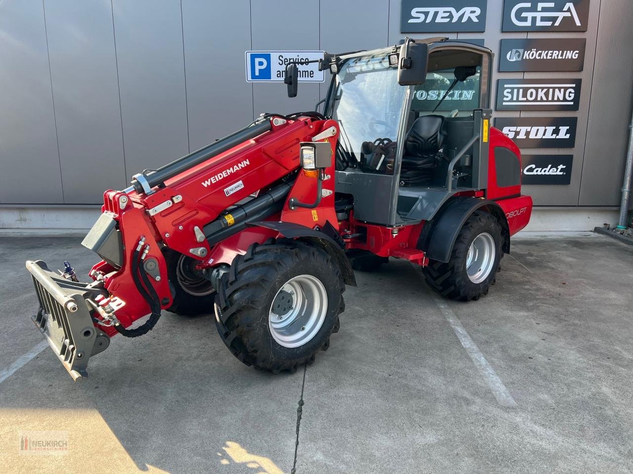 Teleradlader van het type Weidemann  2080 LPT, Gebrauchtmaschine in Delbrück-Westenholz (Foto 1)