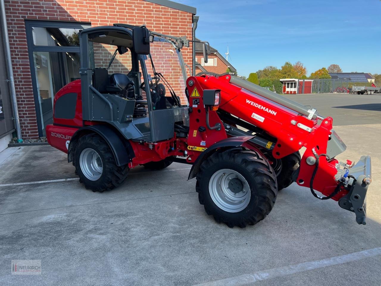 Teleradlader van het type Weidemann  2080 LPT, Gebrauchtmaschine in Delbrück-Westenholz (Foto 2)