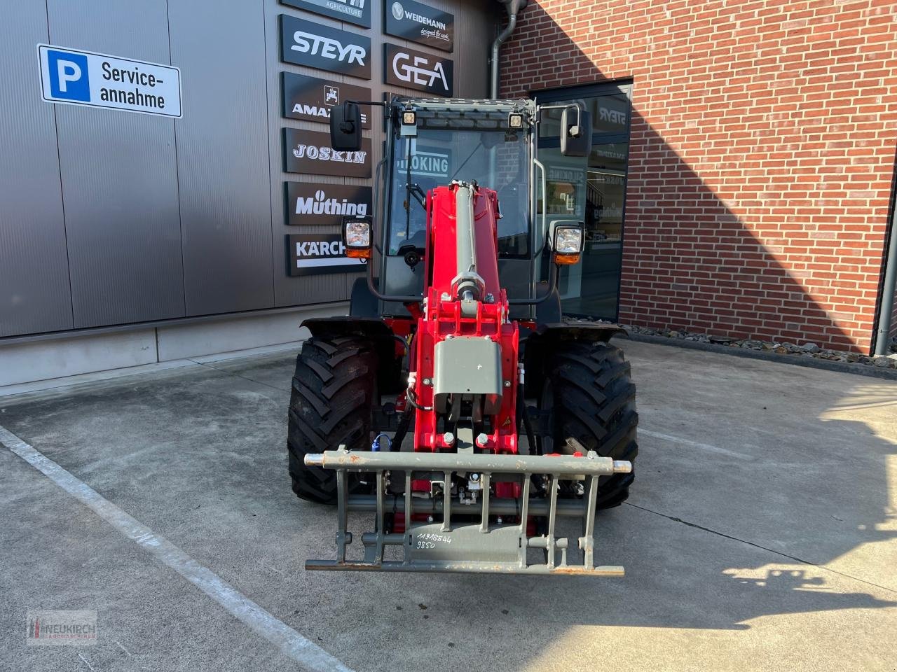 Teleradlader van het type Weidemann  2080 LPT, Gebrauchtmaschine in Delbrück-Westenholz (Foto 5)