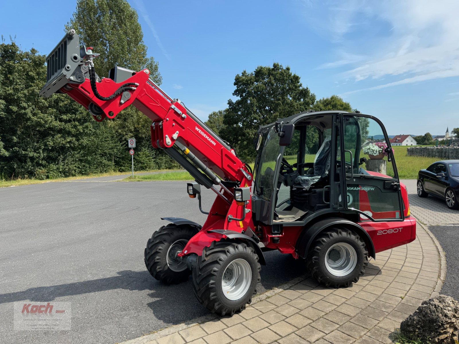 Teleradlader typu Weidemann  2080 T, Neumaschine w Neumarkt / Pölling (Zdjęcie 2)