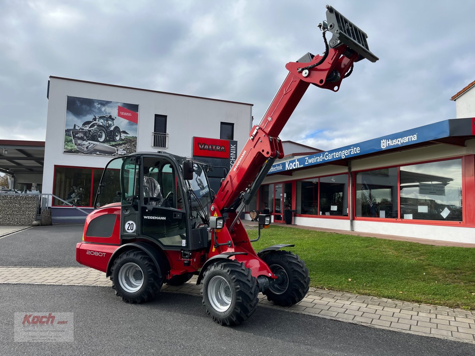 Teleradlader of the type Weidemann  2080 T, Gebrauchtmaschine in Neumarkt / Pölling (Picture 1)