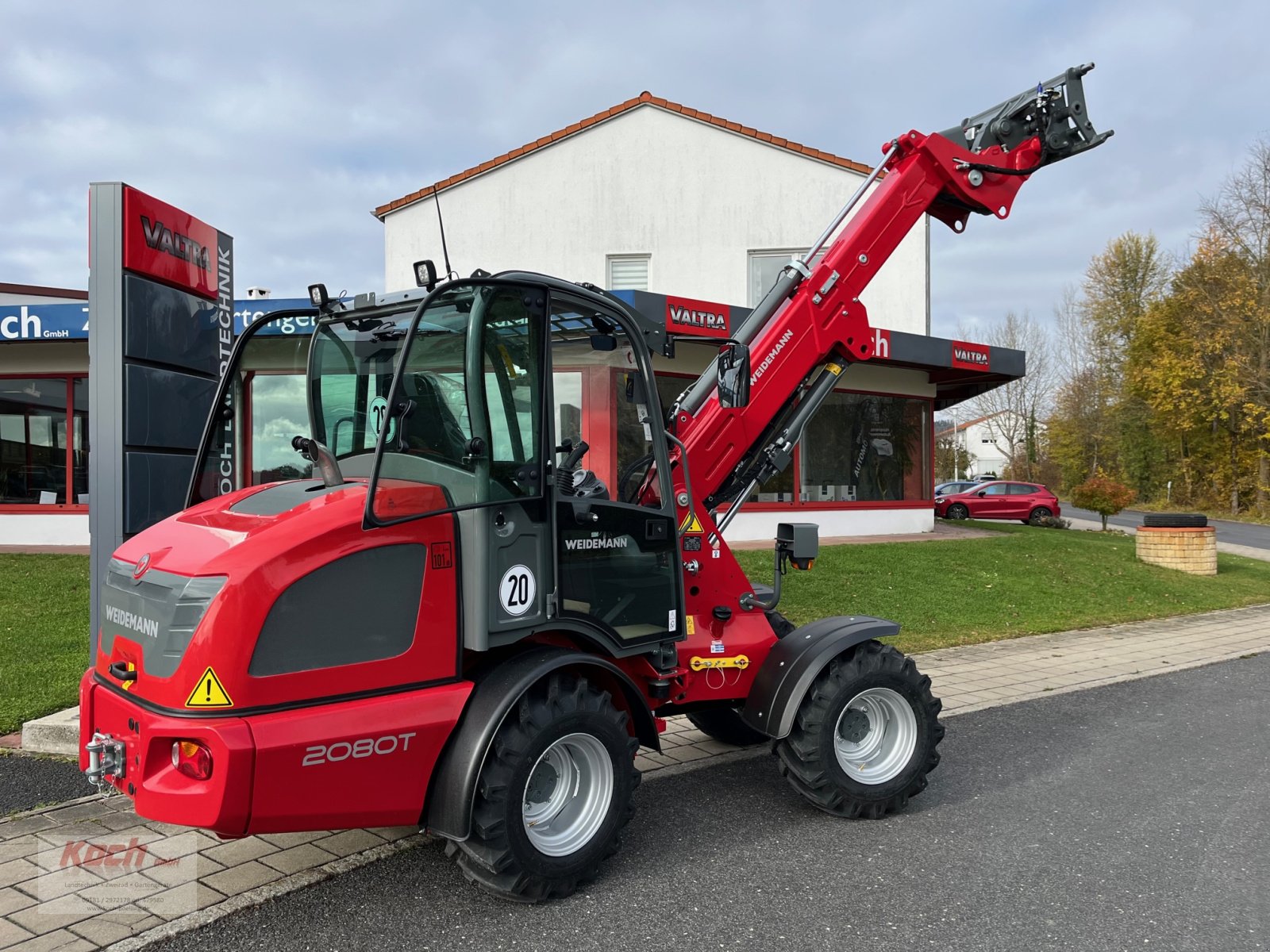 Teleradlader van het type Weidemann  2080 T, Gebrauchtmaschine in Neumarkt / Pölling (Foto 2)