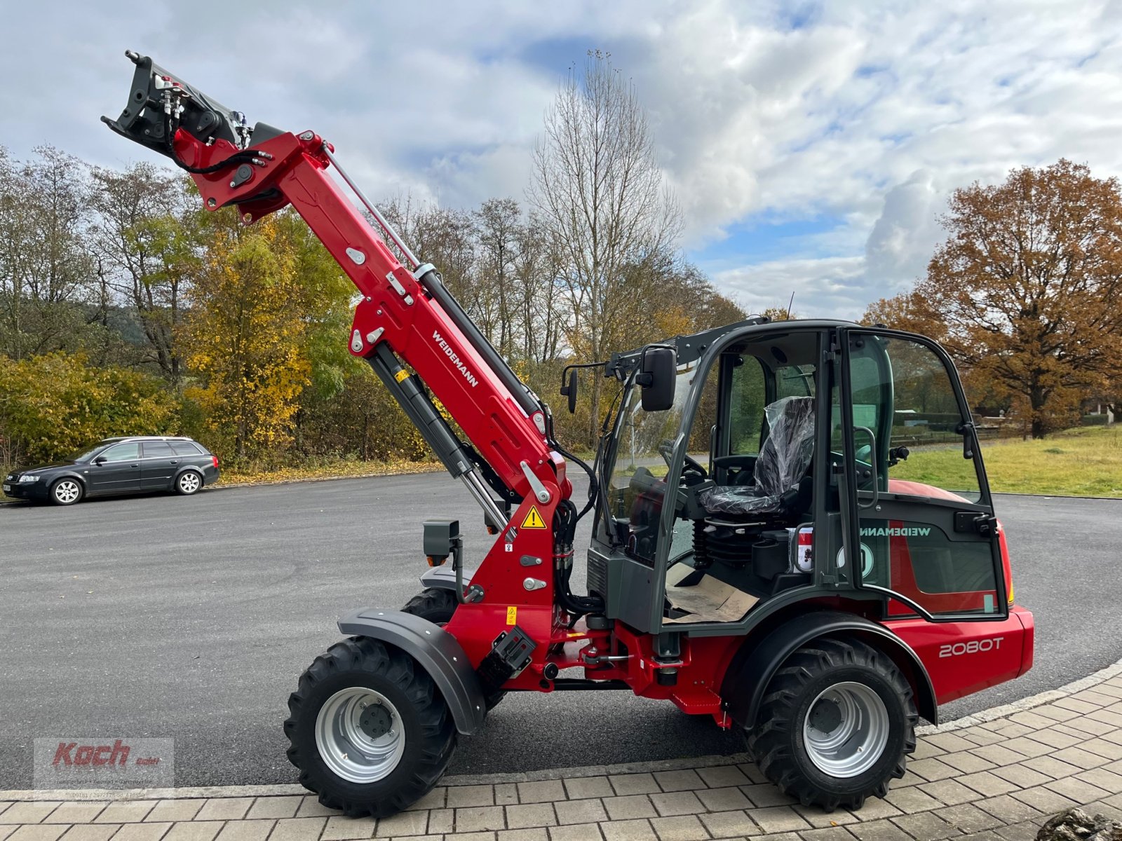 Teleradlader van het type Weidemann  2080 T, Gebrauchtmaschine in Neumarkt / Pölling (Foto 4)