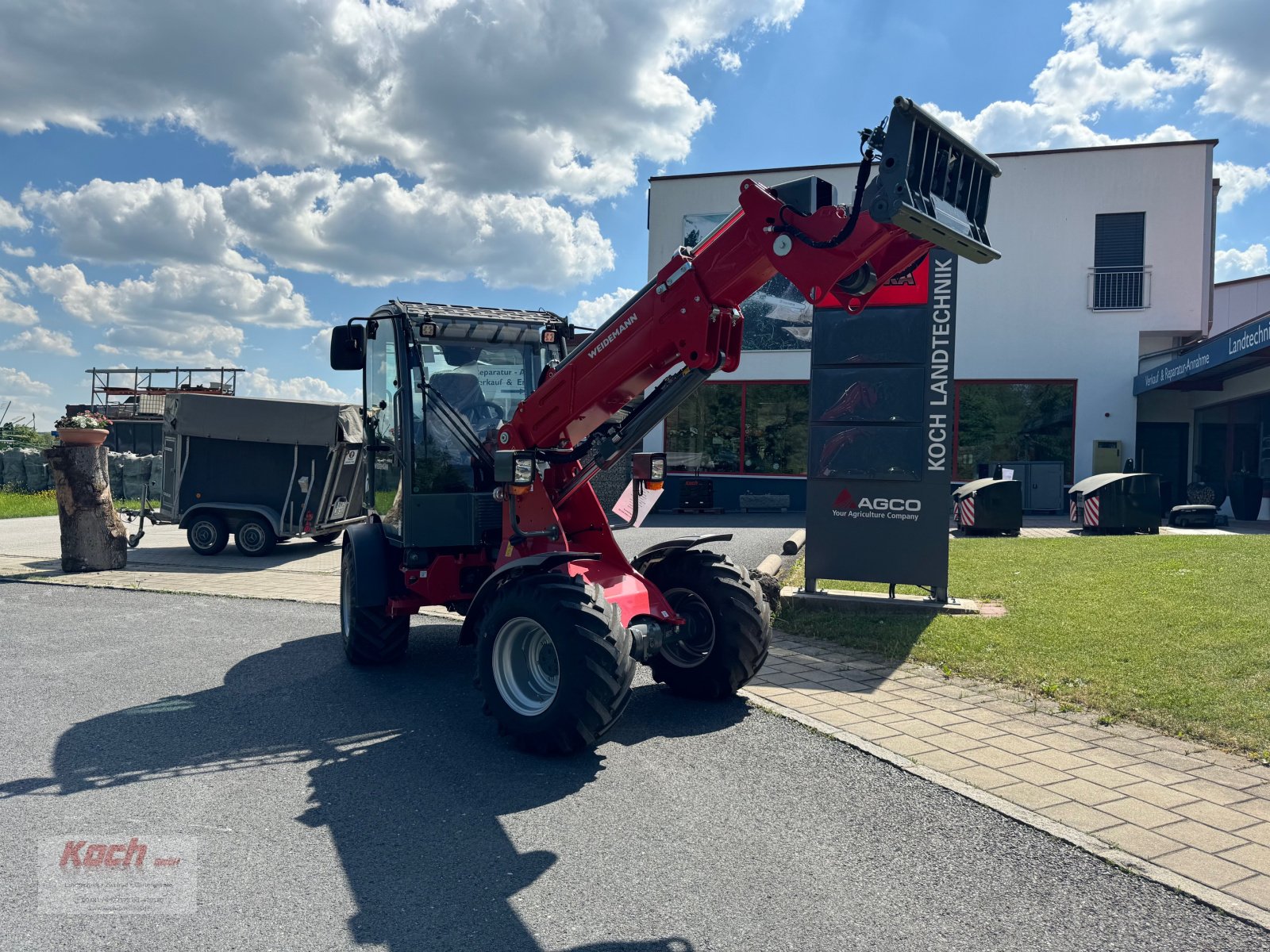 Teleradlader del tipo Weidemann  2080T, Neumaschine en Neumarkt / Pölling (Imagen 3)