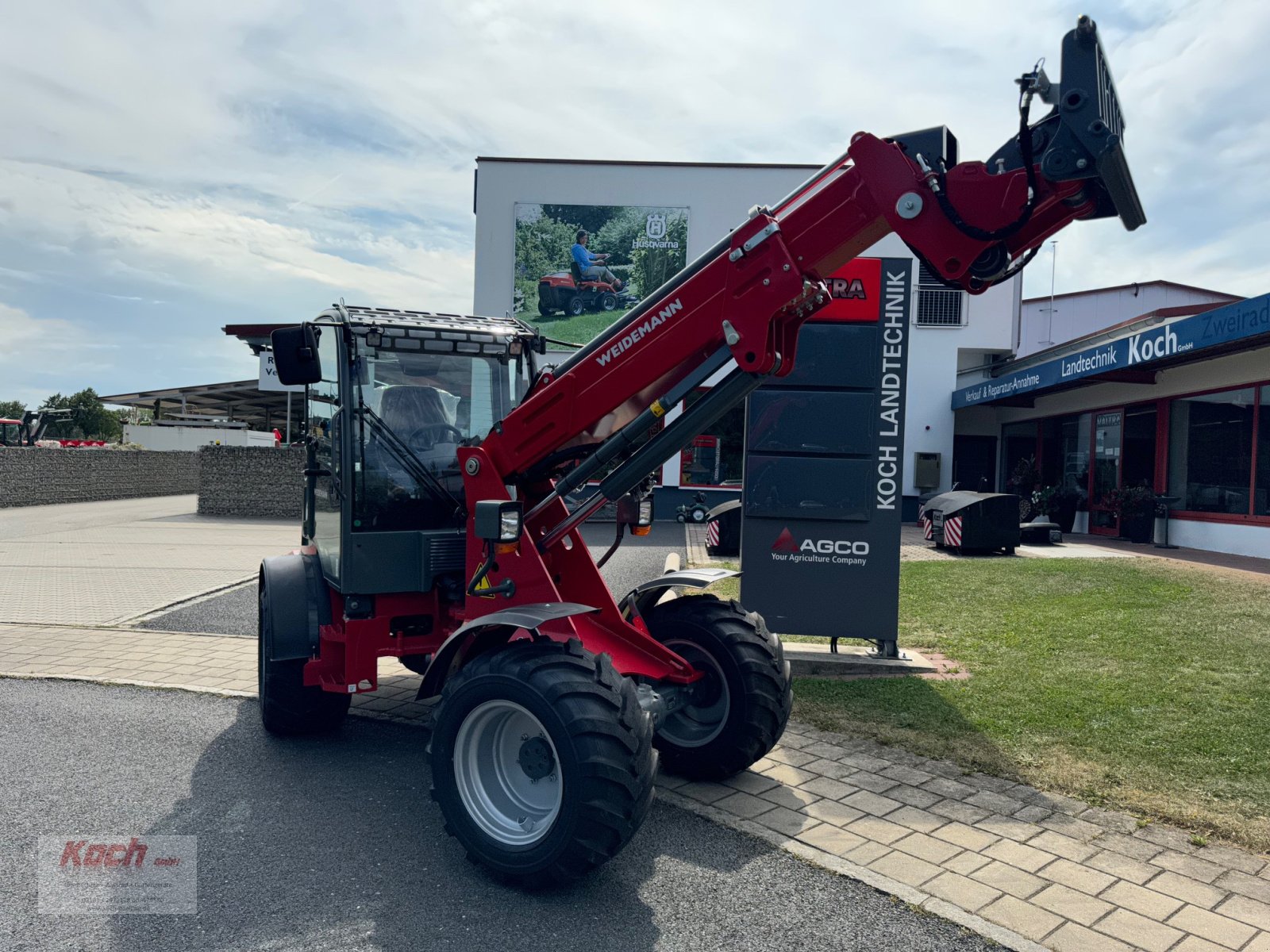 Teleradlader a típus Weidemann  3080 T, Neumaschine ekkor: Neumarkt / Pölling (Kép 1)