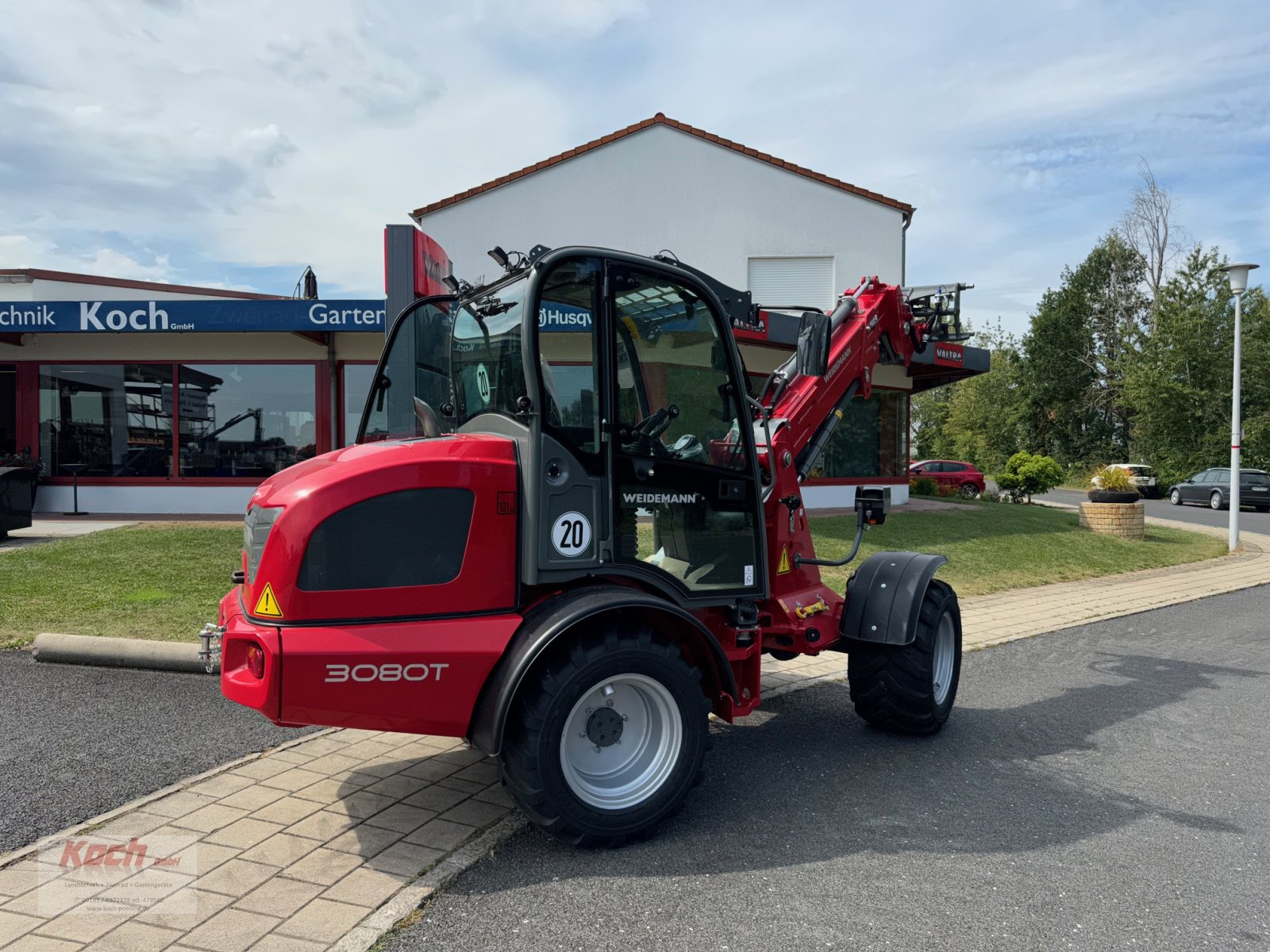 Teleradlader typu Weidemann  3080 T, Neumaschine v Neumarkt / Pölling (Obrázek 4)