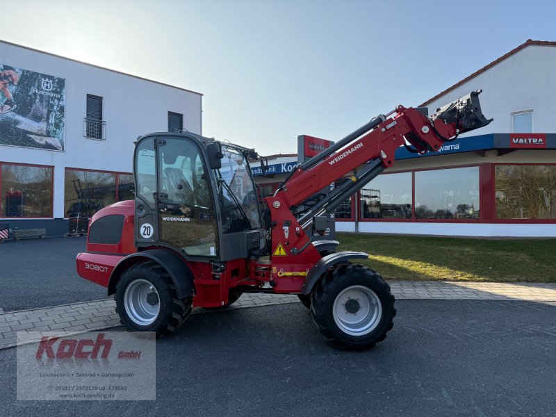 Teleradlader of the type Weidemann  3080T, Neumaschine in Neumarkt / Pölling