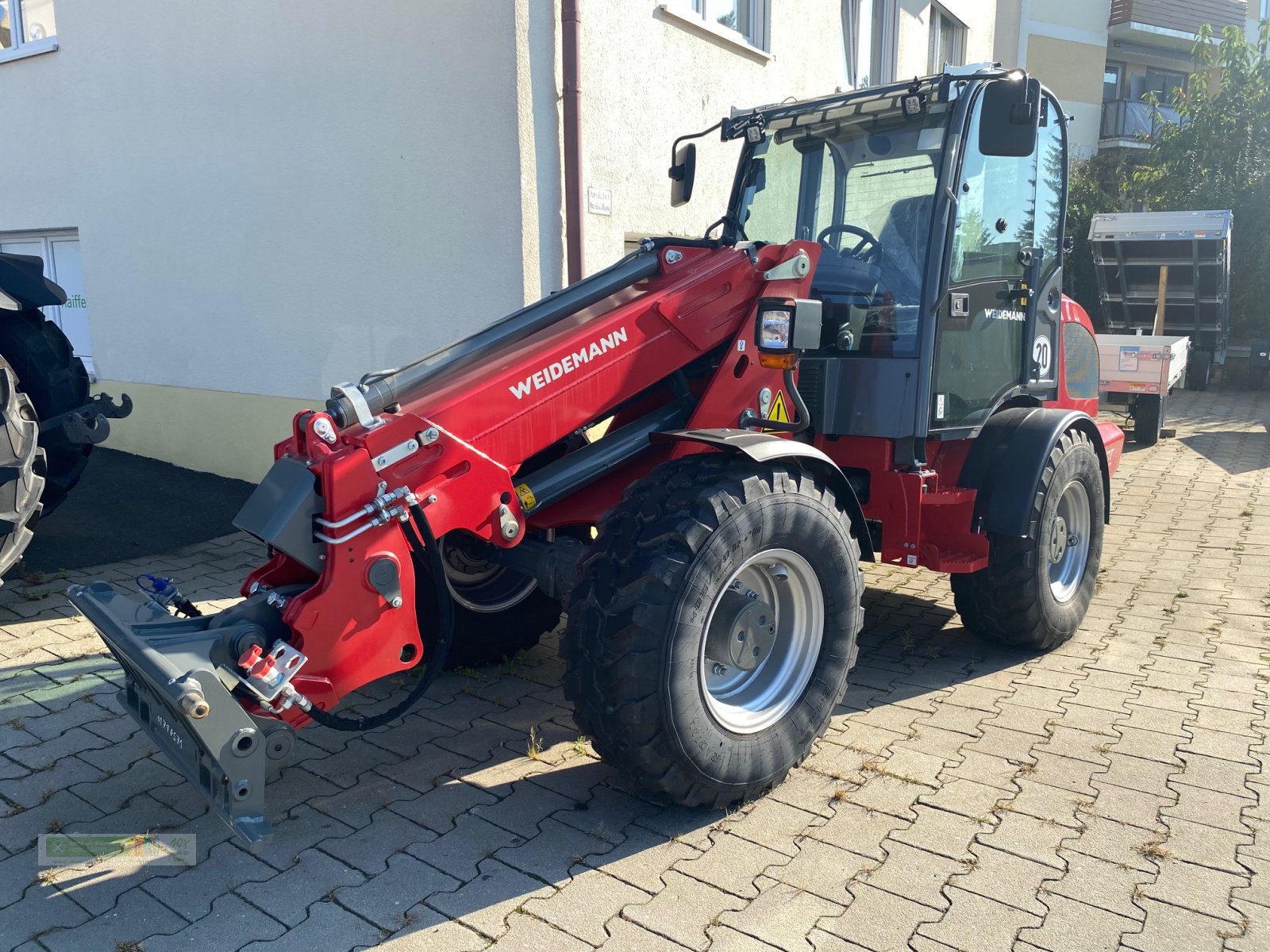 Teleradlader of the type Weidemann  4080 T Basic Line, Neumaschine in Tirschenreuth (Picture 1)