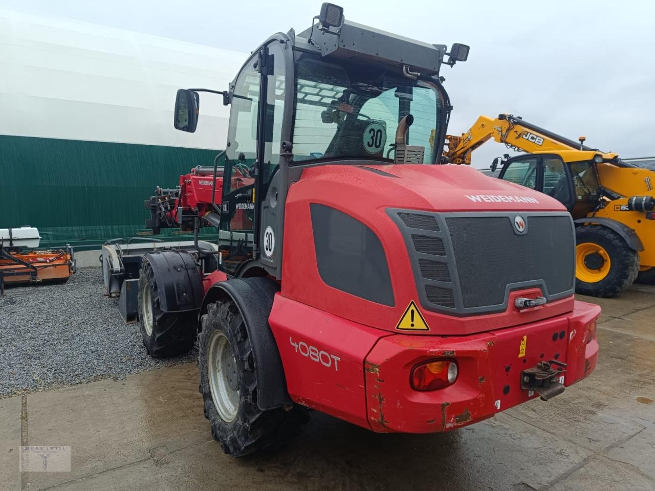 Teleradlader van het type Weidemann  4080T, Gebrauchtmaschine in Pragsdorf (Foto 2)