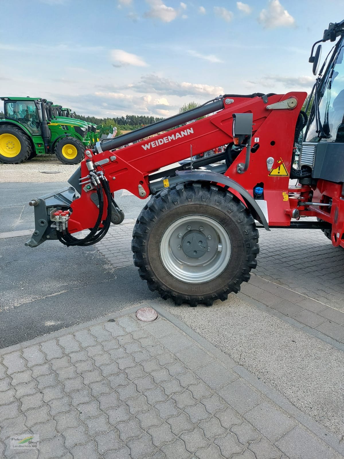 Teleradlader of the type Weidemann  5080T, Gebrauchtmaschine in Pegnitz-Bronn (Picture 4)