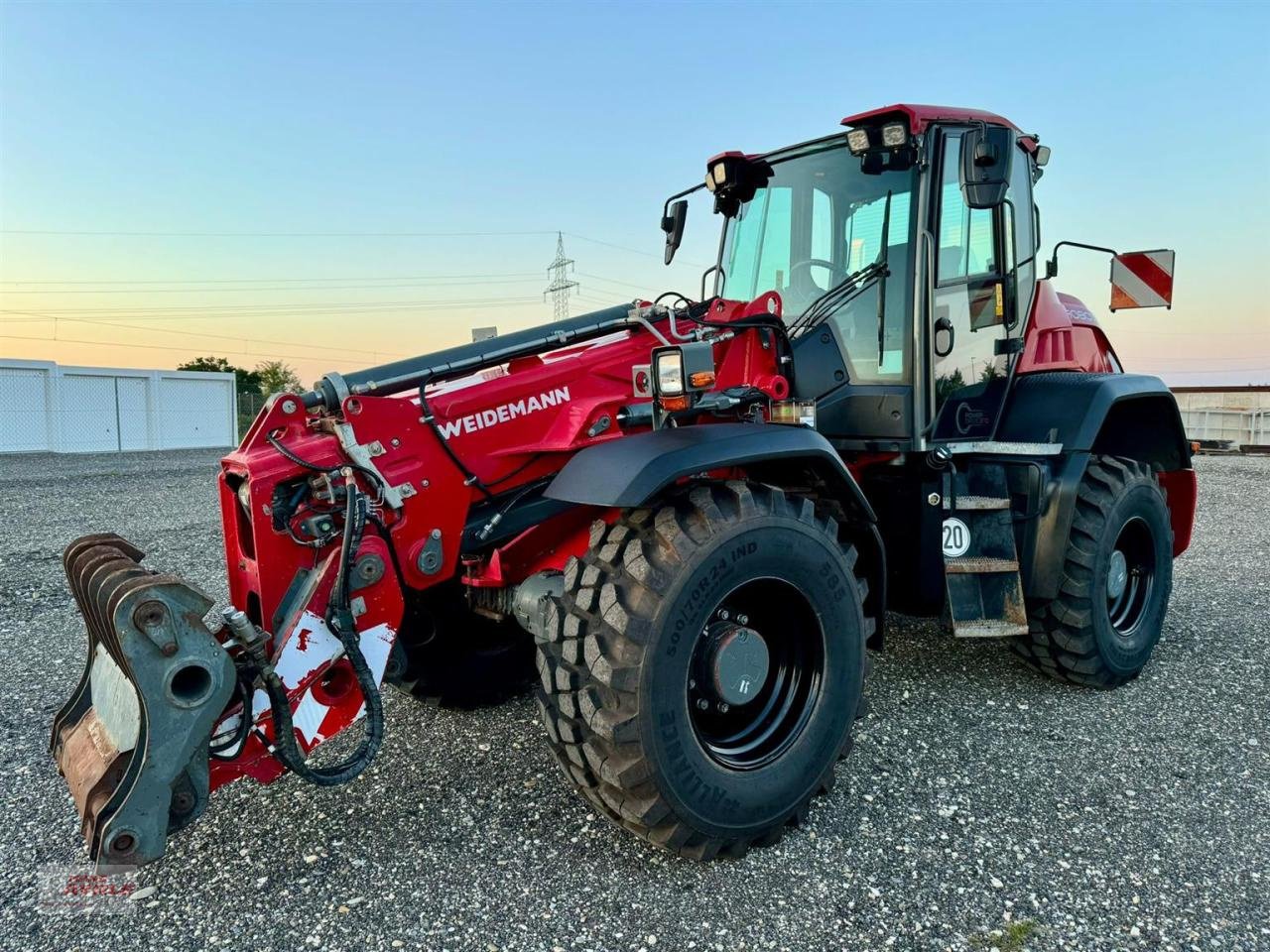 Teleradlader of the type Weidemann  9080T 9580T Teleskopradlader, Gebrauchtmaschine in Steinheim (Picture 1)