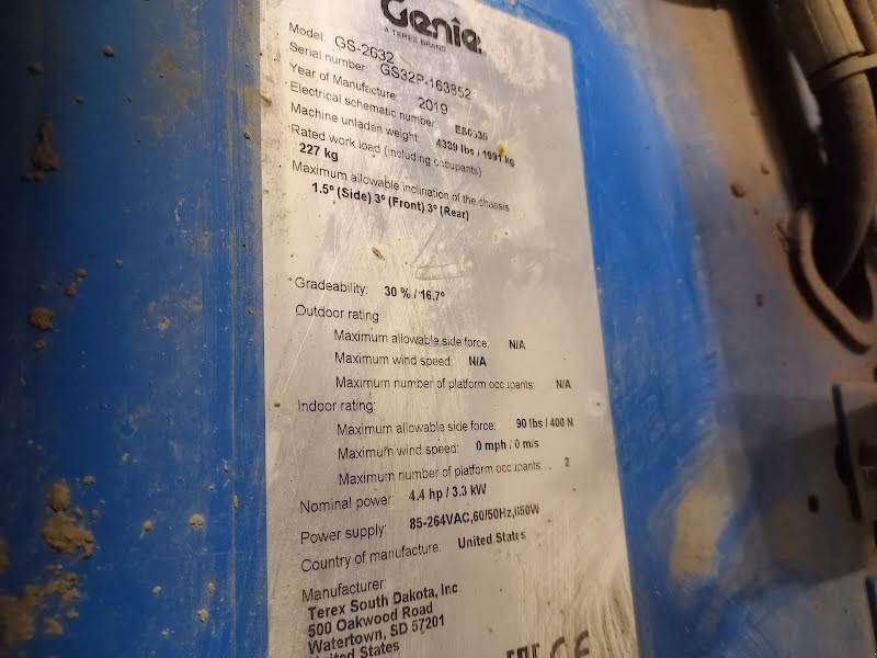 Teleskoparbeitsbühne za tip Genie GS-2632, Gebrauchtmaschine u Waregem (Slika 9)