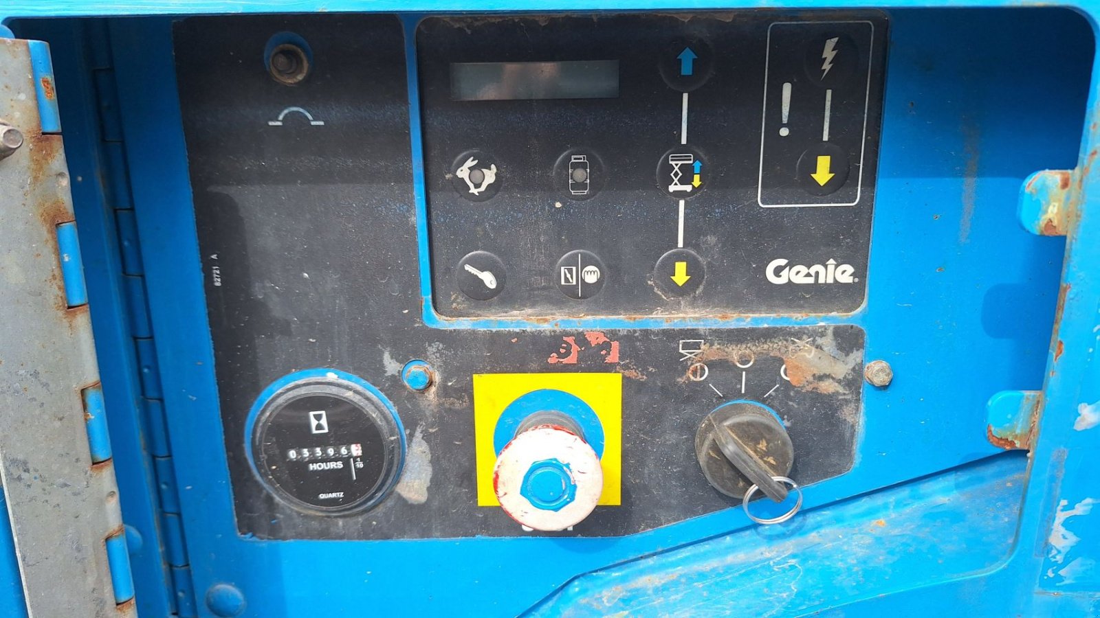 Teleskoparbeitsbühne tip Genie GS 3268, Gebrauchtmaschine in Dronten (Poză 9)