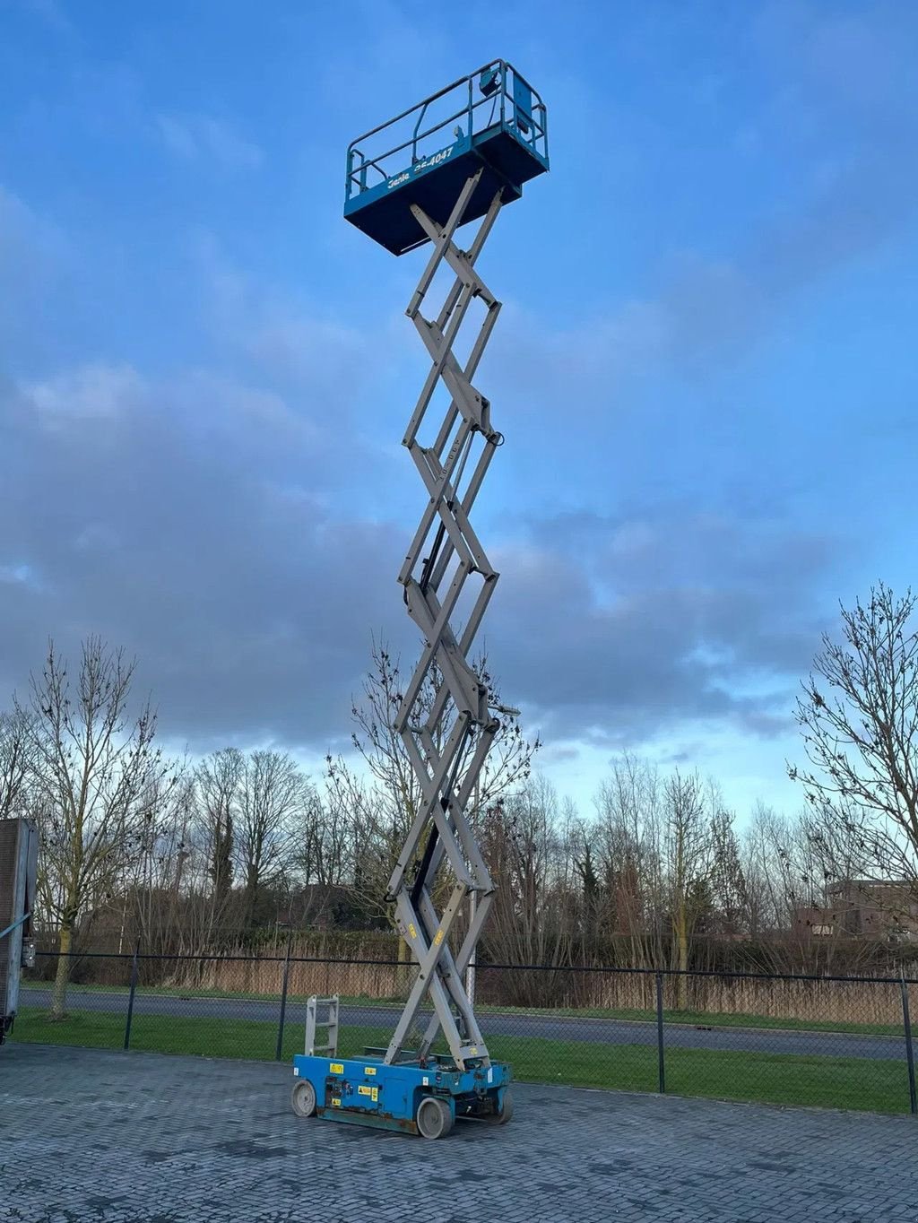 Teleskoparbeitsbühne tip Genie GS-4047 14 METER 350 KG, Gebrauchtmaschine in Marknesse (Poză 10)