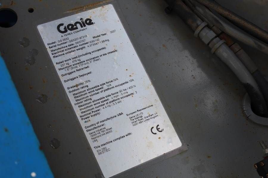 Teleskoparbeitsbühne del tipo Genie GS2632 Electric, Working Height 10m, 227kg Capacit, Gebrauchtmaschine In Groenlo (Immagine 8)