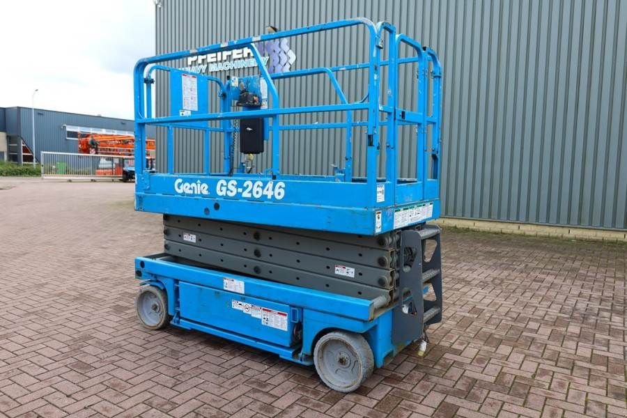 Teleskoparbeitsbühne des Typs Genie GS2646 Electric, Working Height 9.80m, Capacity 45, Gebrauchtmaschine in Groenlo (Bild 9)