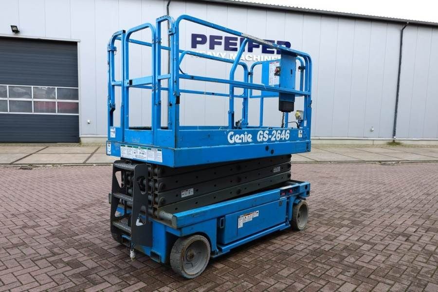 Teleskoparbeitsbühne tip Genie GS2646 Electric, Working Height 9.80m, Capacity 45, Gebrauchtmaschine in Groenlo (Poză 2)