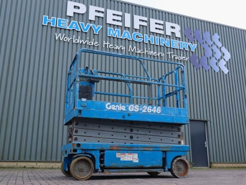 Teleskoparbeitsbühne tip Genie GS2646 Electric, Working Height 9.80m, Capacity 45, Gebrauchtmaschine in Groenlo