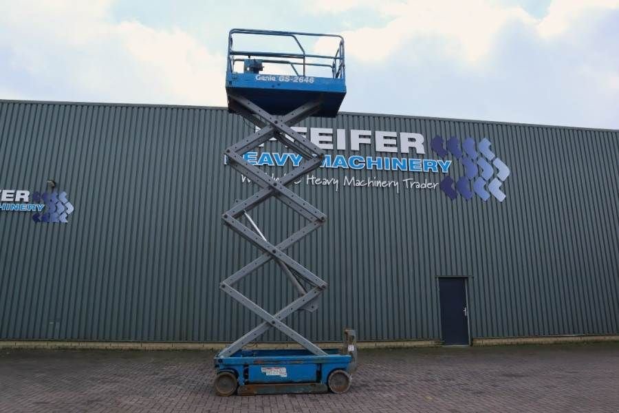 Teleskoparbeitsbühne del tipo Genie GS2646 Electric, Working Height 9.80m, Capacity 45, Gebrauchtmaschine en Groenlo (Imagen 3)