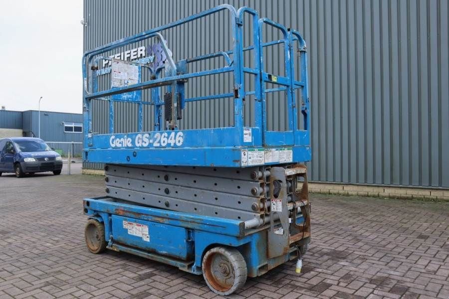 Teleskoparbeitsbühne typu Genie GS2646 Electric, Working Height 9.80m, Capacity 45, Gebrauchtmaschine v Groenlo (Obrázek 9)