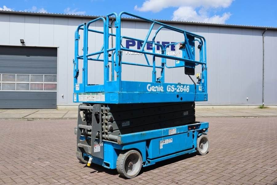 Teleskoparbeitsbühne del tipo Genie GS2646 Electric, Working Height 9.80m, Capacity 45, Gebrauchtmaschine In Groenlo (Immagine 2)