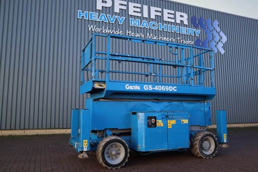 Teleskoparbeitsbühne des Typs Genie GS4069 Electric, 14m Working Height, 363kg Capacit, Gebrauchtmaschine in Groenlo (Bild 1)