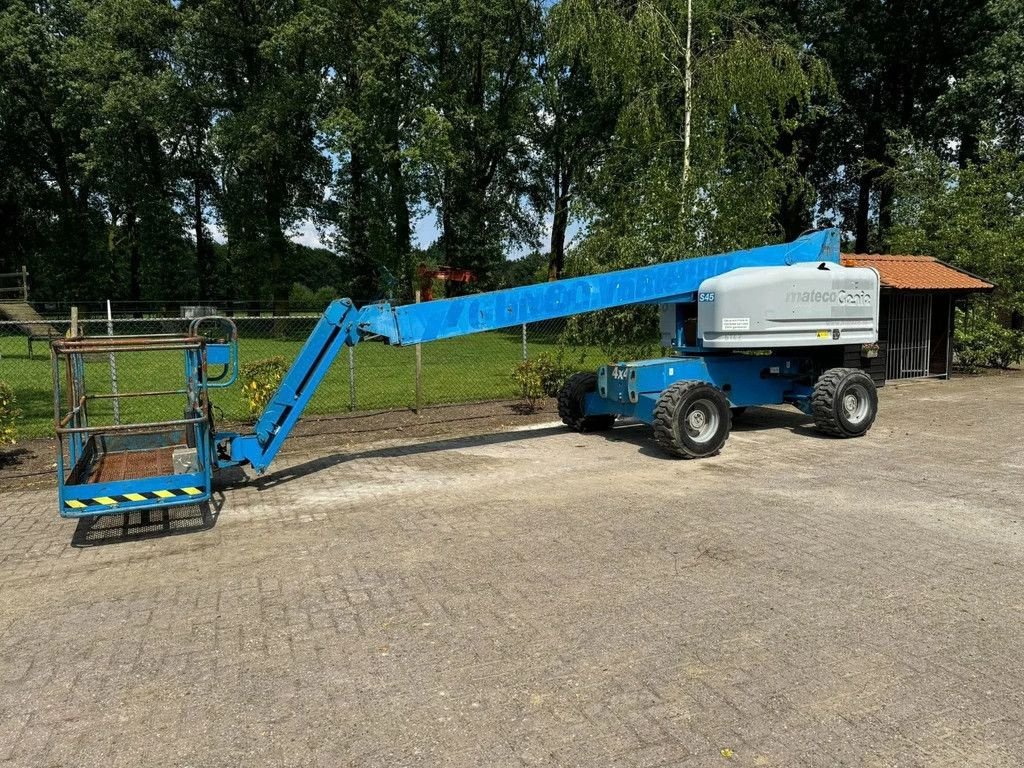 Teleskoparbeitsbühne des Typs Genie S-45 Hoogwerker bandenhoogwerker s65, Gebrauchtmaschine in Harskamp (Bild 1)