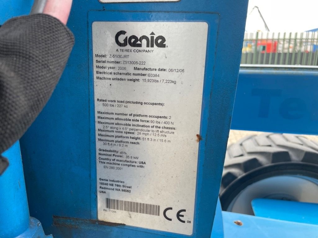 Teleskoparbeitsbühne tip Genie Z 51/30 J RT/ SOLD, Gebrauchtmaschine in WIJCHEN (Poză 2)