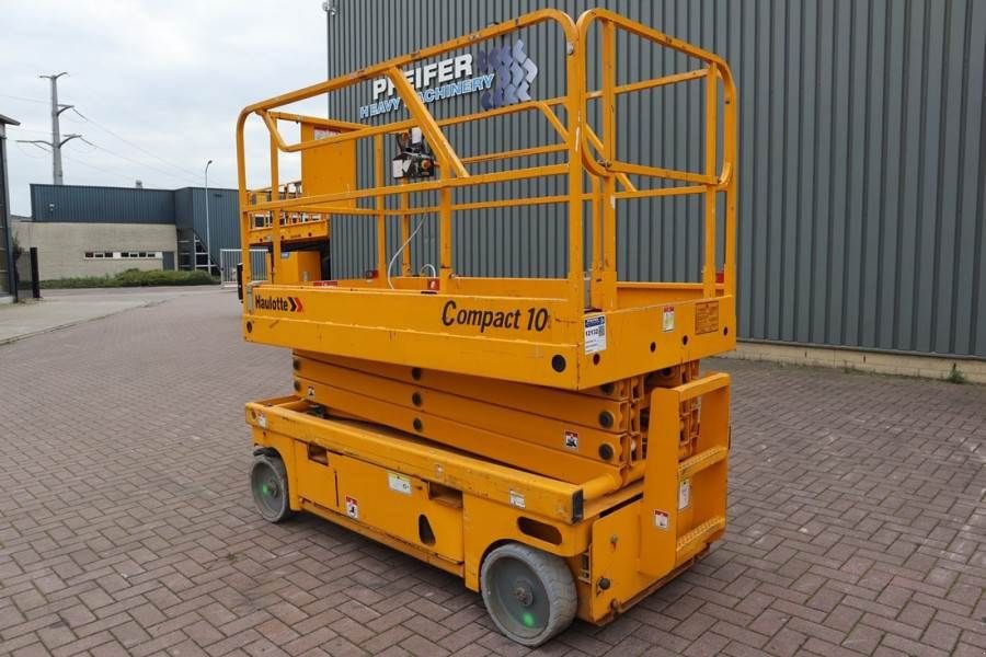 Teleskoparbeitsbühne del tipo Haulotte Compact 10 Electric, 10m Working Height, 450kg Cap, Gebrauchtmaschine en Groenlo (Imagen 10)