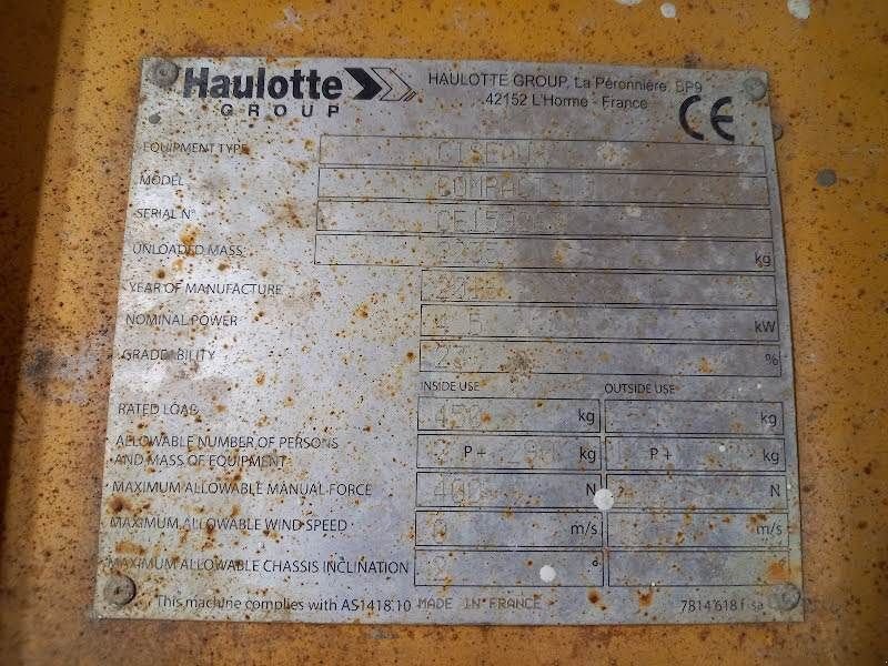 Teleskoparbeitsbühne του τύπου Haulotte COMPACT 10, Gebrauchtmaschine σε Waregem (Φωτογραφία 4)