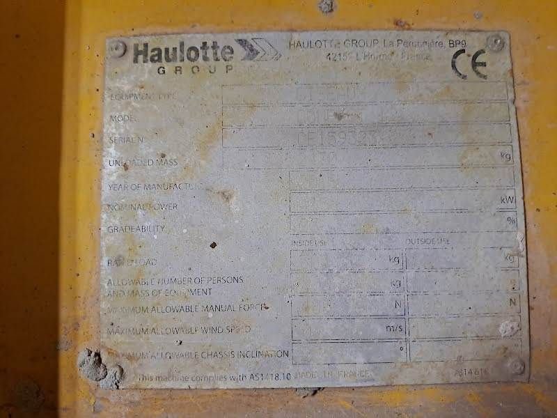 Teleskoparbeitsbühne του τύπου Haulotte COMPACT 12, Gebrauchtmaschine σε Waregem (Φωτογραφία 9)