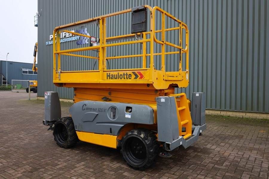 Teleskoparbeitsbühne del tipo Haulotte Compact 12DX Diesel, 4x4 Drive, 12m Working Height, Gebrauchtmaschine In Groenlo (Immagine 4)