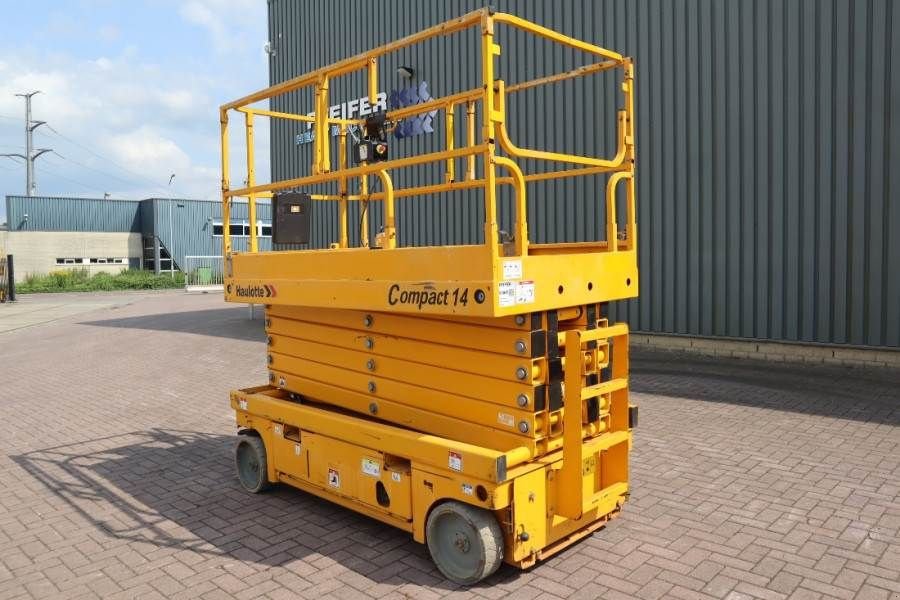 Teleskoparbeitsbühne del tipo Haulotte Compact 14 Electric, 14m Working Height, 350kg Cap, Gebrauchtmaschine In Groenlo (Immagine 11)