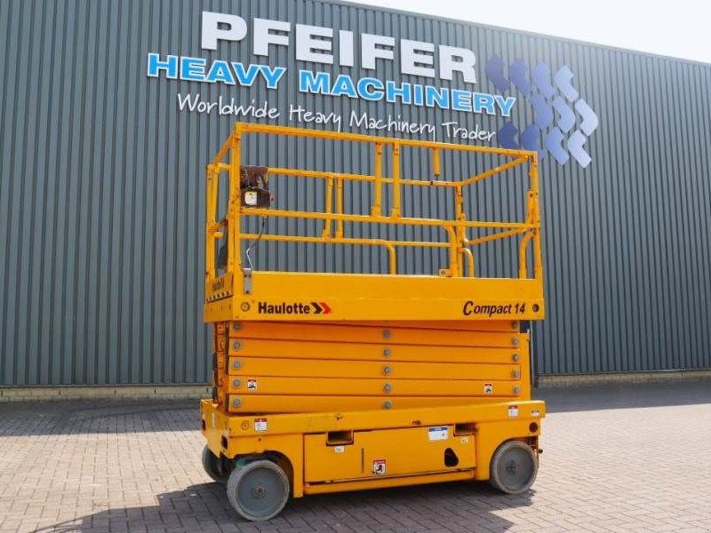 Teleskoparbeitsbühne του τύπου Haulotte Compact 14 Electric, 14m Working Height, 350kg Cap, Gebrauchtmaschine σε Groenlo