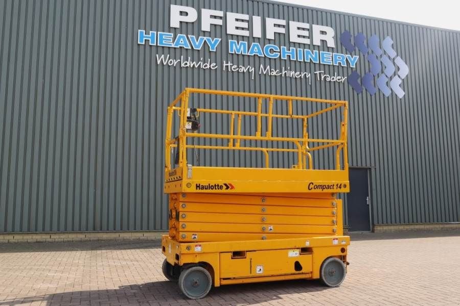 Teleskoparbeitsbühne del tipo Haulotte Compact 14 Electric, 14m Working Height, 350kg Cap, Gebrauchtmaschine en Groenlo (Imagen 2)