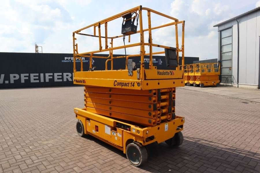 Teleskoparbeitsbühne del tipo Haulotte Compact 14 Electric, 14m Working Height, 350kg Cap, Gebrauchtmaschine In Groenlo (Immagine 9)