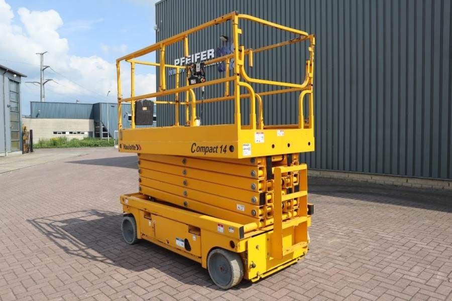 Teleskoparbeitsbühne del tipo Haulotte Compact 14 Electric, 14m Working Height, 350kg Cap, Gebrauchtmaschine In Groenlo (Immagine 10)