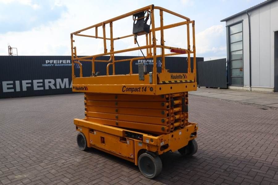 Teleskoparbeitsbühne del tipo Haulotte Compact 14 Electric, 14m Working Height, 350kg Cap, Gebrauchtmaschine In Groenlo (Immagine 9)