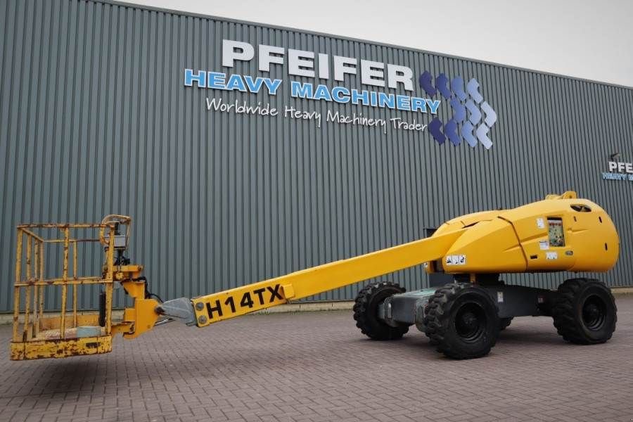 Teleskoparbeitsbühne Türe ait Haulotte H14TX Diesel, 4x4 Drive, 14.07m Working Height, 10, Gebrauchtmaschine içinde Groenlo (resim 1)